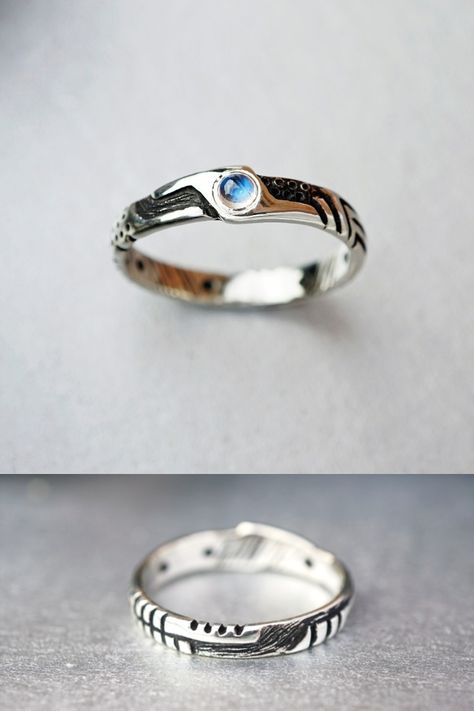 Mens Engagement Ring, Present For Christmas, Alternative Engagement Ring, Rings Mens Wedding Bands, Mens Engagement, Ring Mens, Alternative Engagement Rings, Wedding Band Ring, Moonstone Jewelry