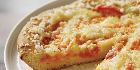 Grandma Zerr's Apricot Kuchen Recipe - Nancy Olson | Food & Wine Apricot Pie Recipe, Yeast Cake, Apricot Pie, Dried Apricot, Apricot Recipes, Soft Sugar Cookies, Peachy Keen, Dried Apricots, Chewy Cookie