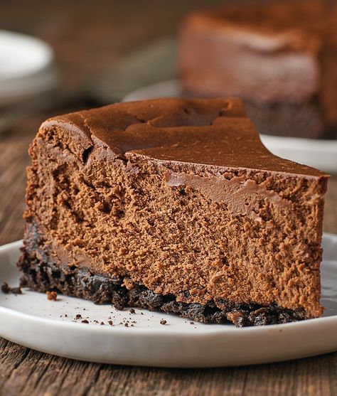 Chocolate Cheesecake Recipe, Dessert Parfait, Chocolate Cheesecake Recipes, Torte Cupcake, King Food, King Arthur Flour, Chocolate Dessert, Cheesecake Recipe, Chocolate Cheesecake