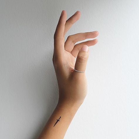 Random Tattoos, Kurtis Conner, Bookish Tattoos, Knife Tattoo, Doodle Tattoo, Hand Tattoos For Women, Dagger Tattoo, Small Hand Tattoos, Line Art Tattoos