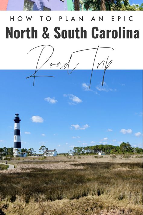 North Carolina Coast Road Trips, Carolina Road Trip, Beach Road Trip, North Carolina Coast, Road Trip Map, North America Travel Destinations, North Carolina Travel, East Coast Road Trip, Road Trip Routes