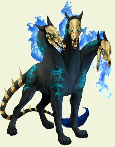 Cerberus redesign Cerberus Puppy, Greek Dnd, Fantasy Beings, Creepy Animals, Beast Creature, Supernatural Beings, Scary Monsters, The Keep, Anime Warrior