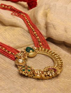 Pagadam Jewellery, Latest Beads Jewellery Designs, Diamond Necklace Elegant, Coral Jewelry Set, Bridal Jewelry Necklace, Antique Gold Jewelry Indian, Antique Jewellery Designs, Jewellery Necklaces, Gold Necklace Indian Bridal Jewelry