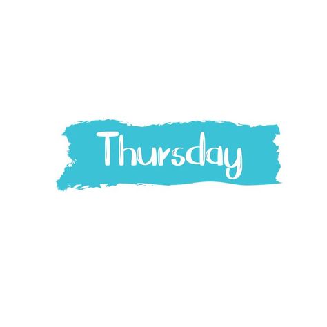 Thursday Lettering, Parents Images, Thursday Images, Hand Drawn Typography, Drawn Typography, Rectangle Frame, Hd Images, Clipart Images, Lettering Design