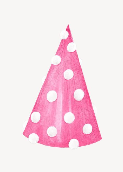 Birthday Hat, Pink Design, Pink Parties, Free Design Resources, Party Hats, Design Resources, Free Design, Collage, Photographer