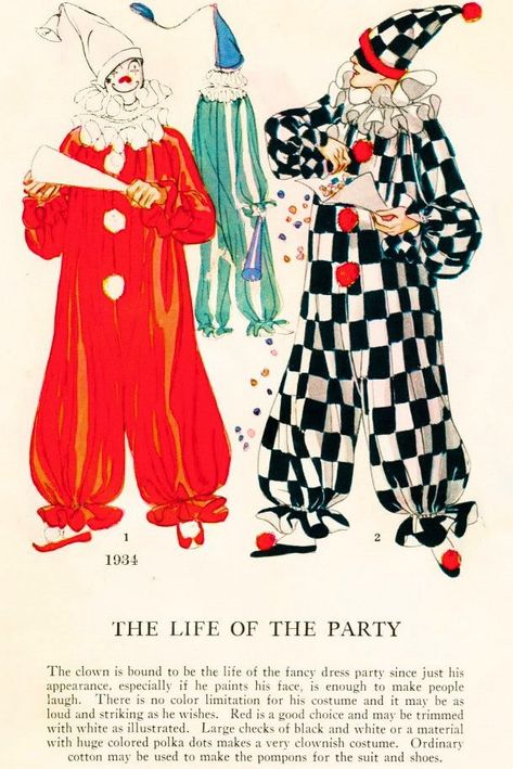 ♰ 𝖍𝖆𝖑𝖑𝖔𝖜𝖊𝖊𝖓 𝖊𝖒 ♰ 🦇🍷🕸️ on Twitter: "sorry i can't be them… " Puffy Clown Costume, Perriot Clown, Bull Fighter, Circus Aesthetic, Pierrot Clown, Raggedy Andy, Vintage Halloween Costume, Vintage Clown, Cute Clown