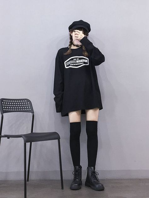 Korean Fashion Cute, Mode Ulzzang, Korean Fashion Ideas, Korean Fashion Outfits, K Fashion, Korean Girl Fashion, Korean Fashion Trends, Ulzzang Fashion, Girl Swag