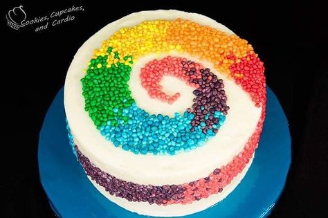 I forgot about this cake! NERDS CANDY CAKE: https://youtu.be/8tTgSyS9528 #nerds #candy #cake #rainbow Nerds Cake, Nerd Candy, Homemade Baking Recipes, Nerds Candy, Homemade Baking, Candy Cakes, Rainbow Food, Candy Cake, Dessert Buffet