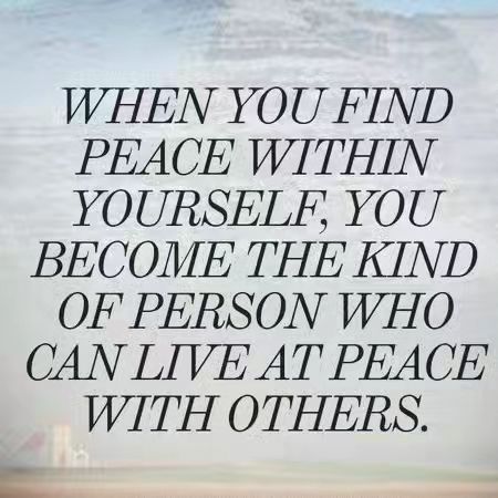 Embracing the wisdom of Peace Pilgrim today 🌿✨ 'When you find peace within yourself, you become the kind of person who can live at peace with others.' Let’s reflect on this together - how do you find your inner peace? Share your journey below. 🥰 #InnerPeace #CommunityReflection Finding Peace Quotes, Find Peace Within Yourself, Peace Within Yourself, Written Quotes, Peace Meaning, Finding Inner Peace, Peace Quotes, At Peace, Find Peace