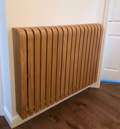 Cool Radiators? It's Covered! — Timber Modern Radiator Cover, Tall Radiators, Kitchen Radiator, Diy Radiator Cover, Painted Radiator, Navy Living Rooms, Radiator Covers, Heater Cover, Designer Radiator