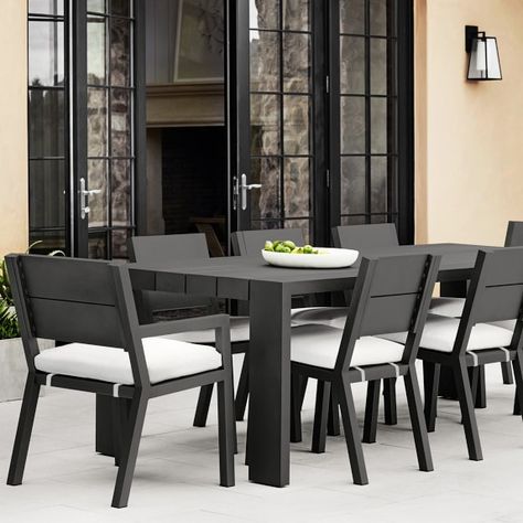 Best Outdoor Furniture Metal, Outdoor Metal Dining Table, 10 Seat Outdoor Metal Dining Table, Outdoor Aluminum Dining Table, Modern Patio Table And Chairs, Extra Long Outdoor Dining Table, 12 Person Outdoor Dining Table, Patio Dining And Seating Area, 10 Person Outdoor Dining Table