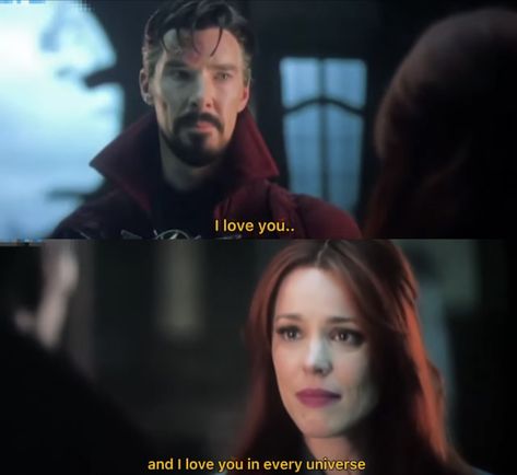 S I Love You In Every Universe Dr Strange, Dr Strange And Christine, Doctor Strange And Christine, Strange Supreme, Dr Strange Marvel, Doc Strange, Cinema Aesthetic, Series Marvel, Doctor Strange Marvel