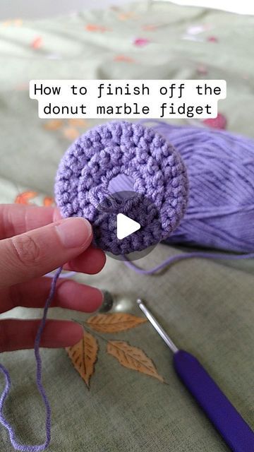 Fiddle Mats Crochet Pattern, Crochet Marble Fidget Pattern Free, Crochet Marble Fidget, Crocheted Fidget Toys, Fidget Toy Crochet, Crochet Sensory Toys Free Pattern, Fidget Crochet, Crochet Fidget Toys, Marble Fidget