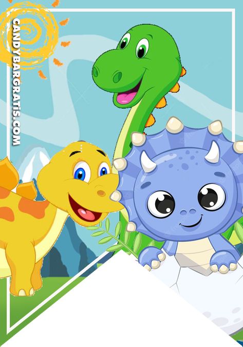 Dinosaur Birthday Theme, Dinosaur Birthday, A Sea, Birthday Theme, Candy Bar, A A, Pikachu, Frozen, Candy