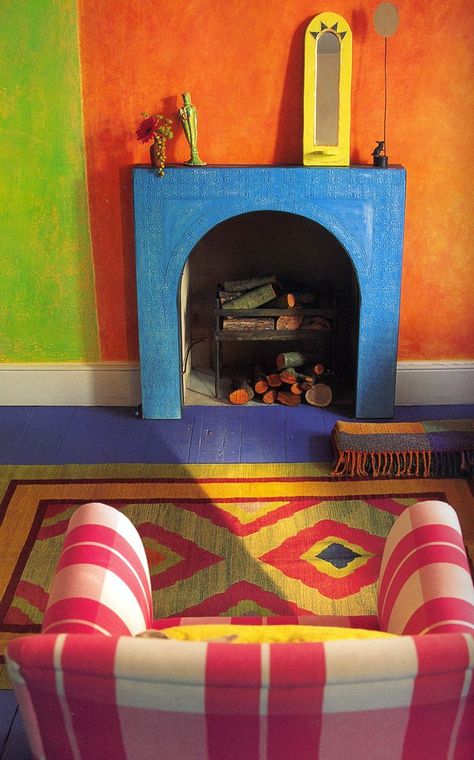 Creating Colour Harmony - 6 Classic Colour Schemes Double Complementary Colors, Colour Harmony, Tricia Guild, Colorful Room Decor, Architecture Classic, Elle Decoration, Color Harmony, Elements Of Design, Designers Guild