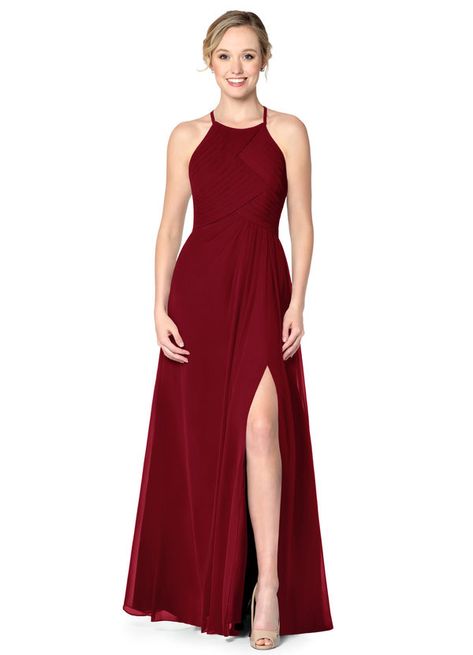 Allure Bridesmaid Dresses, Bridesmaid Dresses Gowns, Burgundy Cocktail Dress, Red Bridesmaid, Ginger Dress, Burgundy Bridesmaid, Red Bridesmaids, Red Bridesmaid Dresses, Azazie Bridesmaid Dresses