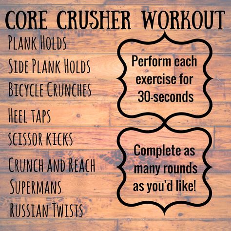 core crusher ab workout Ultimate Ab Workout, Killer Ab Workouts, Great Ab Workouts, No Equipment Ab Workout, Best Abdominal Exercises, Effective Ab Workouts, Ab Core Workout, Ab Workout Men, Abs Training