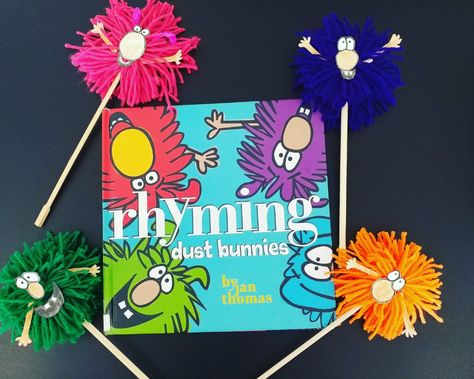 Rhyming Dust Bunnies, Storytime Songs, Tk Ideas, Baby Storytime, Old Classroom, Preschool Easter, Transitional Kindergarten, Dust Bunnies, Easter Preschool