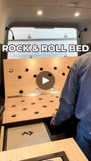 Rock And Roll Bed, Sprinter Conversion, Rv Hacks, Mercedes Sprinter, Camper Van, Motorhome, Rv, Rock And Roll, Van