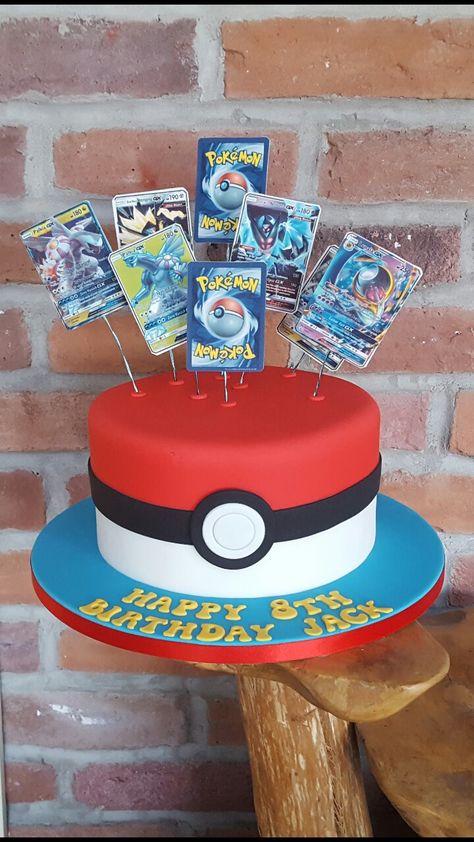 Pokemon Cake Mewtwo, Pokemon Bday Cake, Birthday Cake Pokemon, Pokémon Card Cake, Pokemon Birthday Cakes, Mewtwo Cake, Pokemon Cake Birthday, Pokemon Birthday Cake Diy, Easy Pokemon Cake Ideas