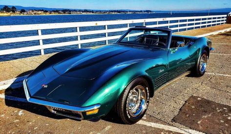 Old Corvette, C3 Corvette, Classic Corvette, Classic Chevrolet, Chevrolet Corvette Stingray, Chevy Muscle Cars, Cars Classic, Custom Muscle Cars, Sweet Cars