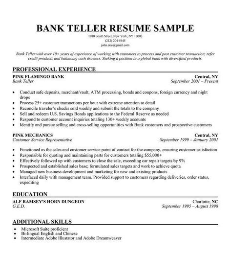 Resume Objective Statement Examples, Bank Teller Resume, Customer Service Resume Examples, Retail Resume, Resume Summary Examples, Customer Service Resume, Resume Objective Statement, Professional Resume Examples, Resume Objective Examples