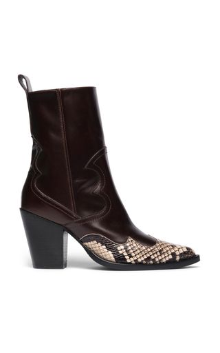 Fashion Collections For Women | Moda Operandi Freda Salvador, Shoes World, Leather Western Boots, Ankle Shoes, Round Toe Shoes, Brown Ankle Boots, Studded Leather, Shoes Booties, Penny Loafers