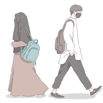 headscarf,muslim,couple,muslim cartoon,girl,islam,character,woman,islamic,muslim hijab,muslim avatar,cute,beautiful,cute muslimah,robe,cartoon muslim,veil,niqab,women,muslim character,hijab,muslim illustration,hijab girl,syari Islamic Couple Dp, Muslim Illustration, Muslim Veil, Cute Hijab Cartoon Wallpaper, Muslim Cartoon, Photo Book Inspiration, Couple Png, Boy And Girl Friendship, Couple Clipart