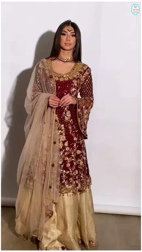 Eid Dress Ideas, Garara Dress, Summer Kaftan, Pakistan Dress, Desi Dress, Desi Wedding Dresses, Nikkah Dress, Latest Bridal Dresses, Pakistani Wedding Outfits