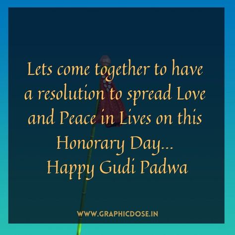 Gudi Padwa Wishes In English, Gudi Padwa Wishes, Happy Gudi Padwa Images, Padwa Wishes, Friendship Wishes, Gudi Padwa, Happy New Year Wishes, You Are Blessed, Our Friendship