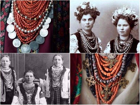 Ukrainian necklace: history, symbols, types | TS Handmade - Blog History Symbol, Accessories Stand, European Jewelry, Evil People, Jewelry Words, Beading Techniques, Beaded Collar, Handcrafted Accessories, European History