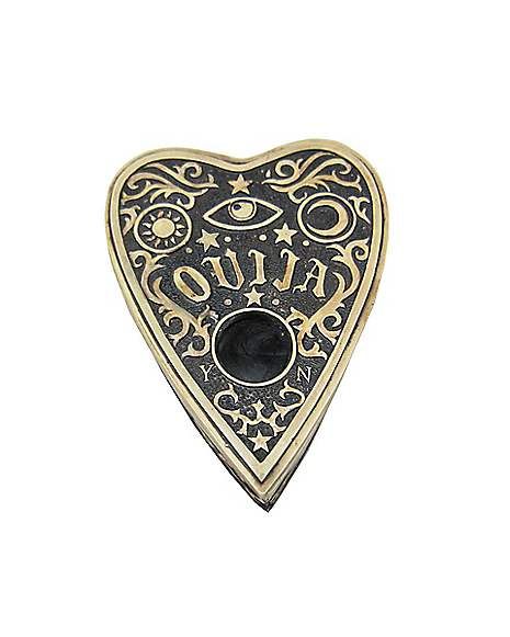 Ouji Board, Creepy Home Decor, Ouija Board Planchette, Kleenex Box Cover, Crow Skull, Wall Hanging Basket, Make Halloween, Spencers Gifts, Rooster Decor