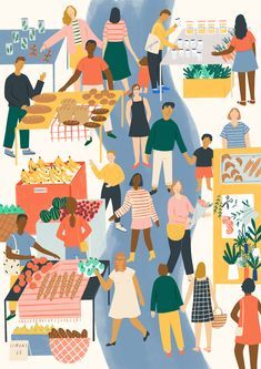 Amelia Flower, 달력 디자인, 동화 삽화, Illustration Agency, Food Illustration, Book Illustrations, People Illustration, Portrait Illustration, Flat Illustration