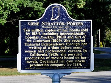 Gene Stratton Porter, Rome City, Film Institute, Birth Year, World Of Books, Nature Study, Good Housekeeping, Her. Book, Markers