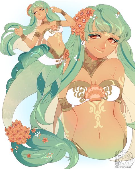 Webtoon Canvas, Mermaid Pose, Mermaid Drawings, Mermaids And Mermen, Dnd Art, Mythical Creatures Art, Mermaid Art, Cute Art Styles, Drawing Reference Poses