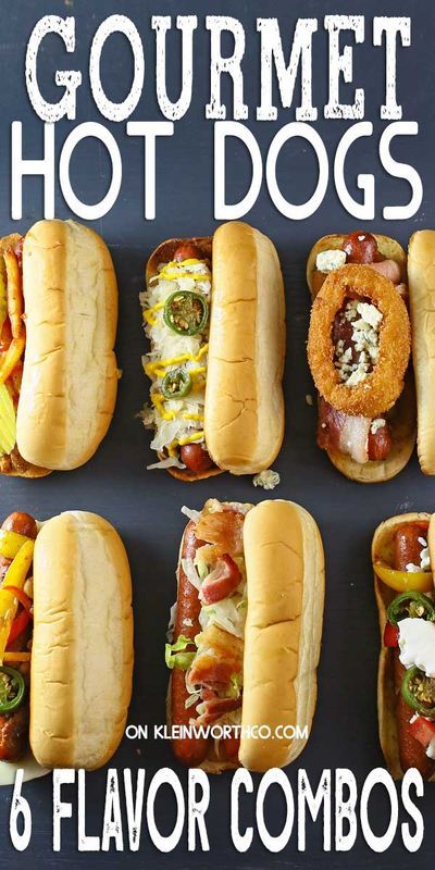 Gourmet Hot Dogs Toppings, Hot Dog Bar Toppings, Best Hot Dogs, Grilling Hot Dogs, Hot Dogs Recipes, Gourmet Hot Dogs, Hot Dog Toppings, Hot Dog Bar, Summer Backyard