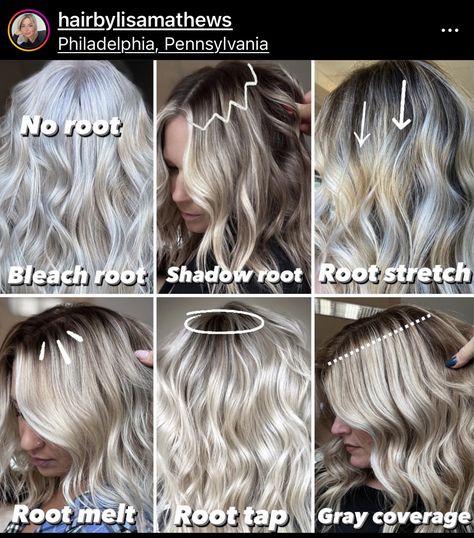 High Contrast Rooted Blonde, Bleach Out With Shadow Root, Root Smudge Vs Root Melt Vs Shadow Root, Shadow Root Blonde Straight Hair, All Over Blonde With Shadow Root, Bleach Blonde Balayage Dark Roots, Blonde Hair With Contrast, Blending Dark Roots With Blonde Hair, Bleach Blonde Hair With Dark Roots