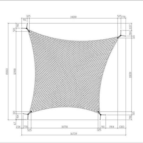 BDiR offer free Tensile Structure Design.
#tensilestructuredesign #tensilestructuremodel #tensilestructurepdf #tensiledesign #tensilemodel Shade Sail Installation, Exterior Door Designs, Roof Truss Design, Shading Device, Modular Housing, Tensile Structures, Pavilion Architecture, Carport Designs, Geometric Fashion