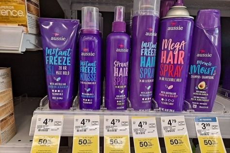 Aussie Hair Products on Sale! Shampoo & Conditioner Only $1.24! Aussie Products, Aussie Hair, Aussie Hair Products, Pyramid Scheme, Girly Bags, Shampoo Conditioner, Chocolate Cupcakes, Only 1, Hair Products