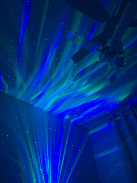 Galaxy Stage Design, Star Lights On Ceiling Projector, Northern Lights Projector, Northern Lights Prom Theme, Northern Lights Dance Theme, Northern Lights Party Theme, Star Room Aesthetic, Light Projector Bedroom, Cozy Cardio