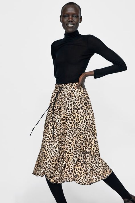 Fall Lookbook, Leopard Print Skirt, Animal Print Skirt, Print Skirt, Women Trends, Zara United States, New Outfits, Lace Skirt, Maxi Skirt