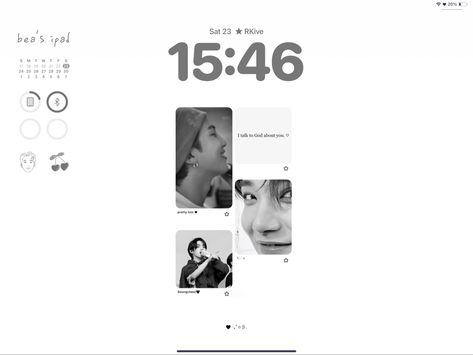 Ios 17 Aesthetic Lockscreen, Ipados 17 Lockscreen, Ipad Ios 17 Wallpaper, Ipad Ios 17, Ios 17 Ipad, Seventeen Ipad Wallpaper, Ipad Lockscreen Ideas, Ios 17 Home Screen Ideas, Ipad Lockscreen Wallpaper