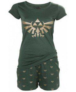 Zelda Hyrule Ladies Nightwear Set Legend Of Zelda Merchandise, Neo Grunge, Ladies Nightwear, Geeky Clothes, Tokyo Street Fashion, Fashion 90s, Women Nightwear, The Legend Of Zelda, Geek Chic