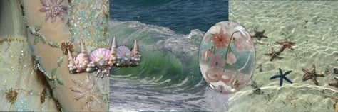 Summer Aesthetic Twitter Header, Mermaid Core Header, Summer Header Aesthetic, Mermaid Twitter Header, Summer Header, Ocean Banner, Mermaid Banner, Mermaid Summer, Theme Divider