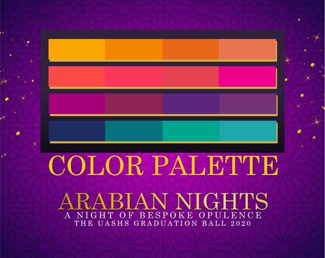 Arabian Theme Party, Arabian Theme, Arabian Nights Theme, Arabian Nights Party, Dance Themes, Arabian Night, Ramadan Crafts, Earthy Color Palette, Bohemian Interior