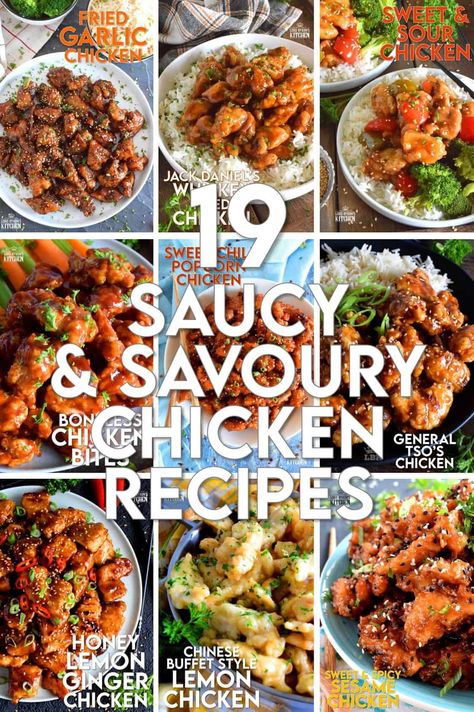 Ways To Prepare Chicken, Garlic Fried Chicken, Saucy Chicken, Sweet Chili Chicken, Homemade Sauce Recipes, Sweet N Sour Chicken, Crispy Fried Chicken, Popcorn Chicken, My Joy