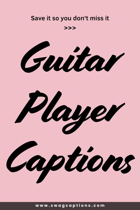 Discover the perfect words to match your strumming skills with our collection of Guitar Player Captions! Whether you're sharing a solo performance or a jam session with friends, these captions will help you express your passion for music. From witty one-liners to heartfelt messages, find the ideal caption to complement your guitar photos and videos. Music Captions, Music Passion, Funny Guitar, Passion Quotes, Witty One Liners, Guitar Photos, Jam Session, Perfect Captions, Music Is My Escape