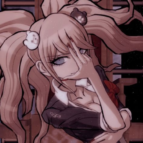 Junko Enoshima Icons, Danganronpa Junko Enoshima, Danganronpa Junko, Pfp Girl, Cute Game, Junko Enoshima, Boy Anime, Danganronpa, Anime