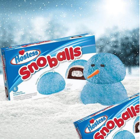 Hostess Snowballs Hostess Snowballs, Balls Aesthetic, Hostess Cakes, Hostess Snacks, Pink Neon Wallpaper, Paper Squishy, American Snacks, Cookie Monster Party, Ball Aesthetic