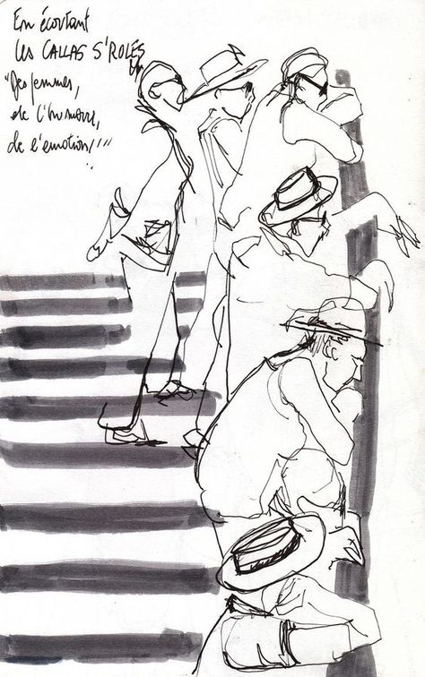 Sketching People, People In The City, Sharpie Drawings, Art Alevel, Human Figure Sketches, Sketches Of People, Artist Sketchbook, Figure Sketching, Black And White Painting